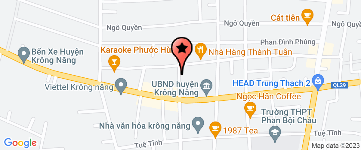 Bản đồ đến địa chỉ Công Ty TNHH Vt Đắk Lắk