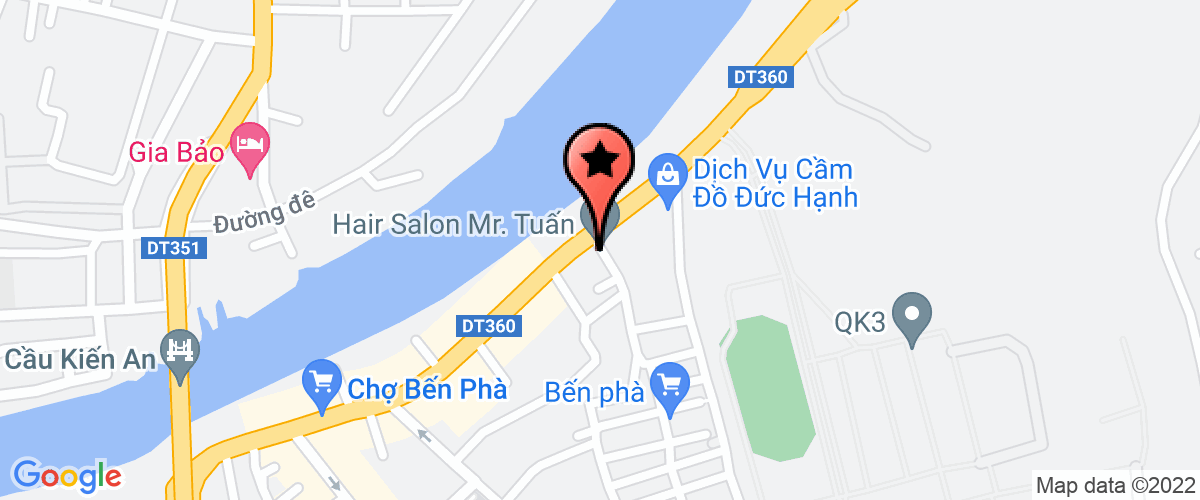 Map to Thuan Anh Development Investment Limited Company