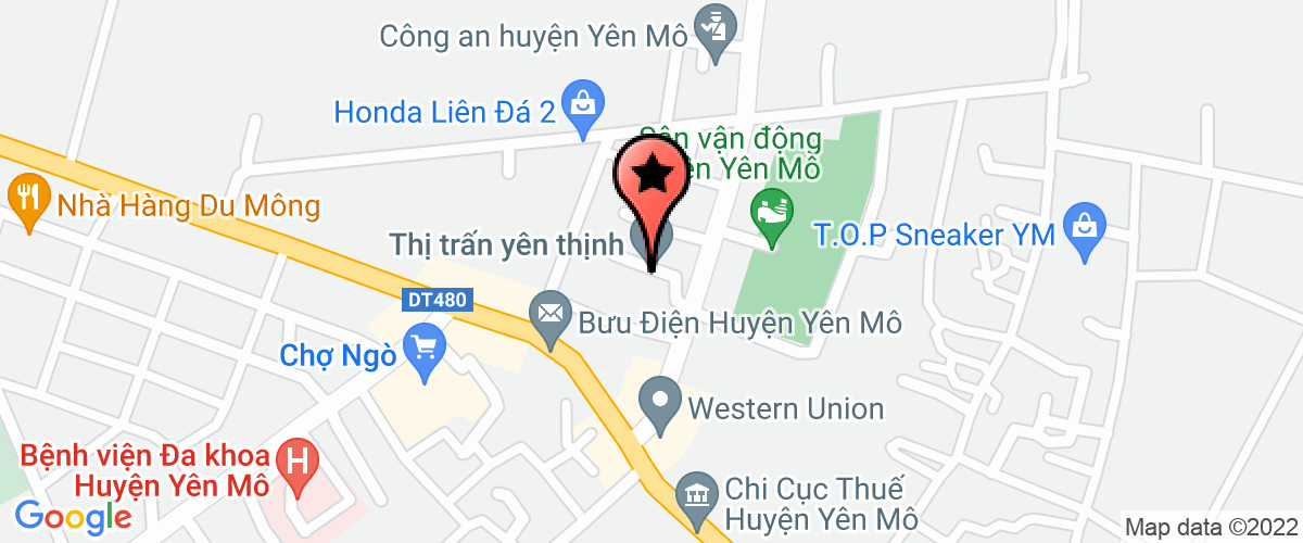 Bản đồ đến địa chỉ VP HĐND Và UBND Huyện Yên Mô
