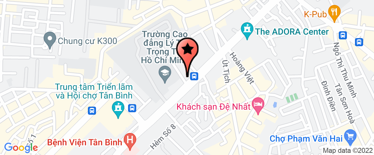 Bản đồ đến địa chỉ Công Ty TNHH Thương Mại Và Dịch Vụ Tp Insider