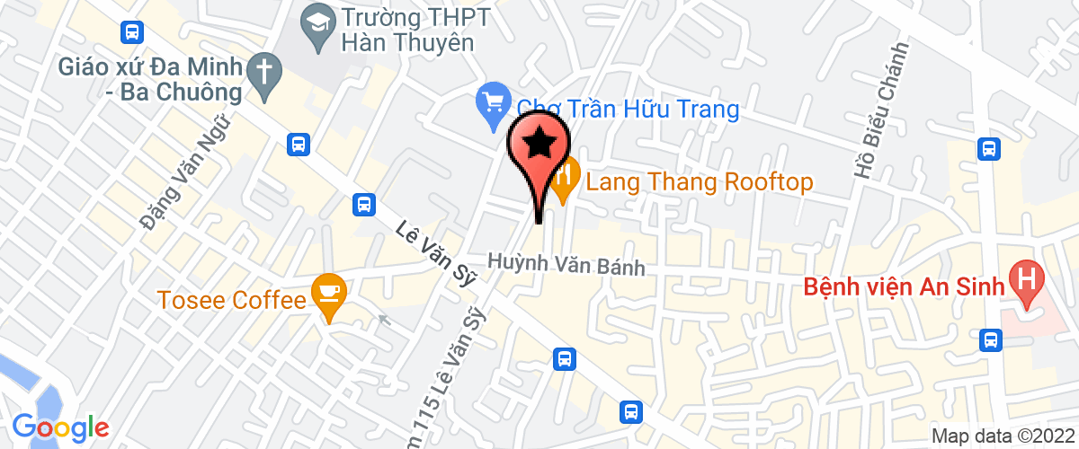 Map to Le Giang Service Trading Company Limited