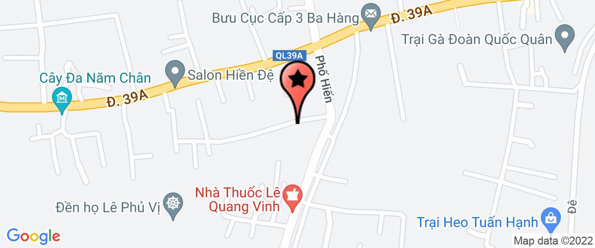 Bản đồ đến địa chỉ Công Ty TNHH Xây Dựng Hưng Thái