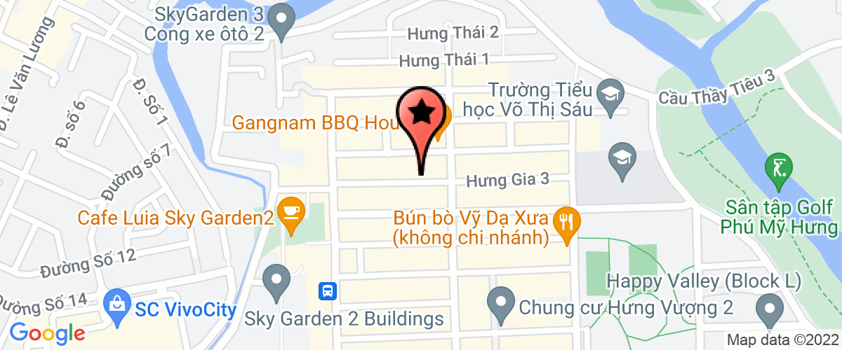 Bản đồ đến địa chỉ Công Ty TNHH Hcmc Korean Insitution