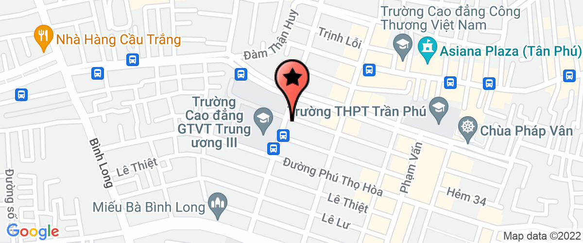 Map to An Phuc Telecom Construction Company Limited