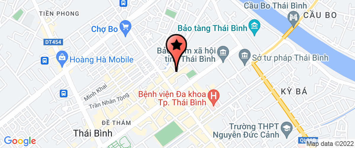 Map to Quang Huong Construction Company Limited