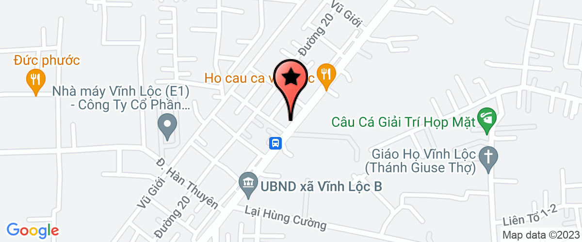 Map to Thang Loi Development Consulting Company Limited