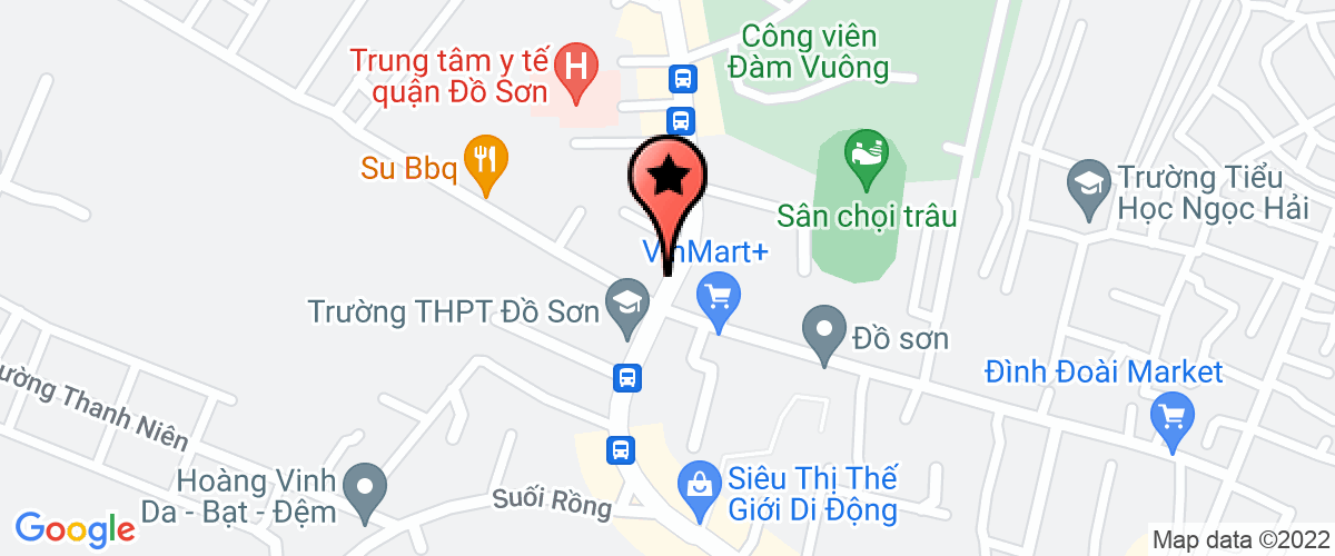 Bản đồ đến địa chỉ Trung tâm dạy nghề và giáo dục thường xuyên quận Đồ Sơn