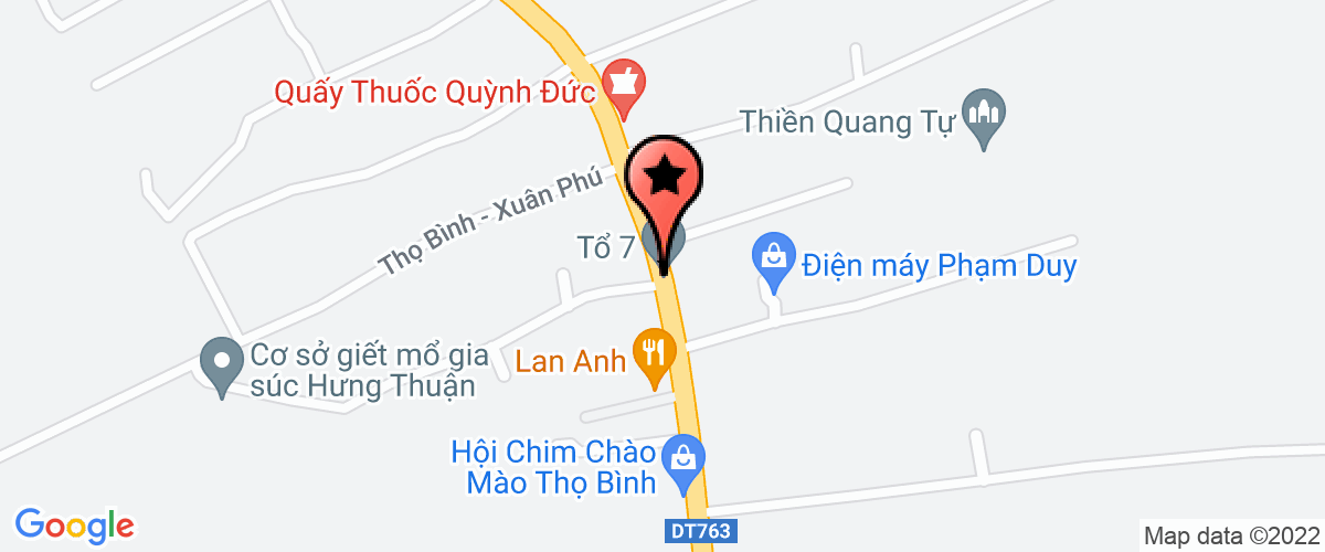 Bản đồ đến địa chỉ Công Ty TNHH Tâm Bình Xuân Lộc