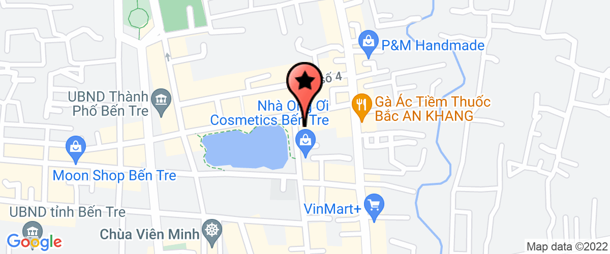 Bản đồ đến địa chỉ Trung tâm ngoại ngữ Cambridge - Bến Tre