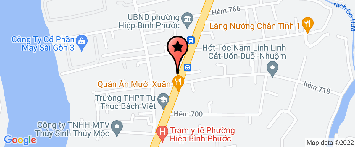Map to Manh Toan Phat Trading Service Company Limited