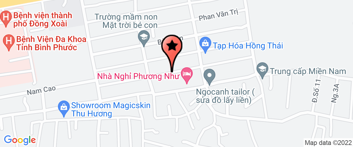 Bản đồ đến địa chỉ Công Ty TNHH Một Thành Viên Mầm Xanh Bình Phước