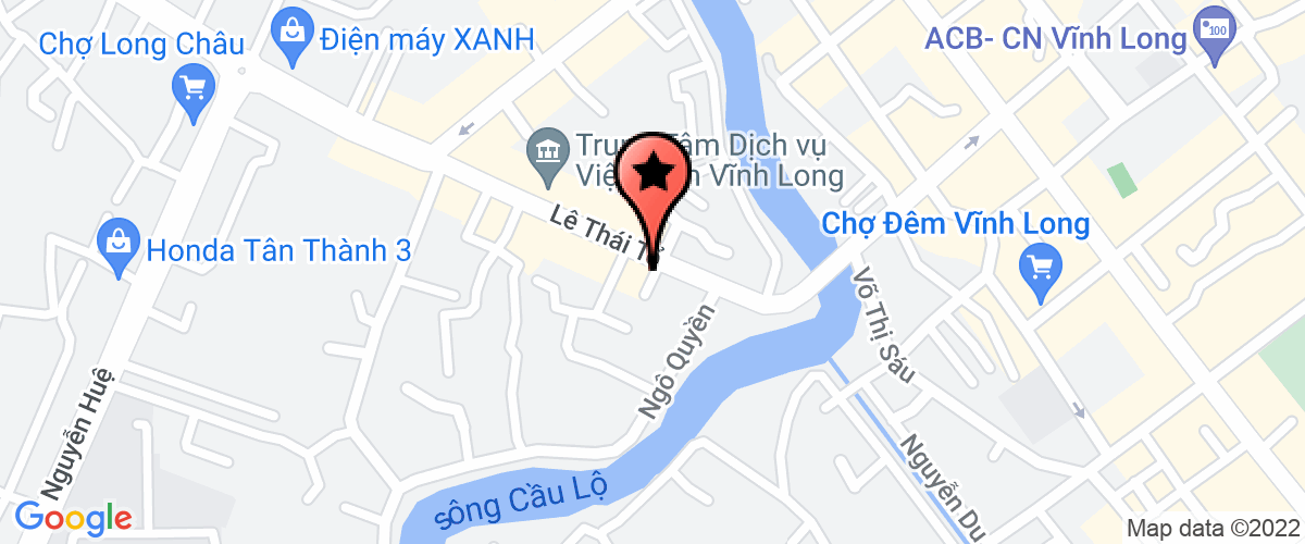 Bản đồ đến địa chỉ Công Ty Cổ Phần Phú Cường Vĩnh Long