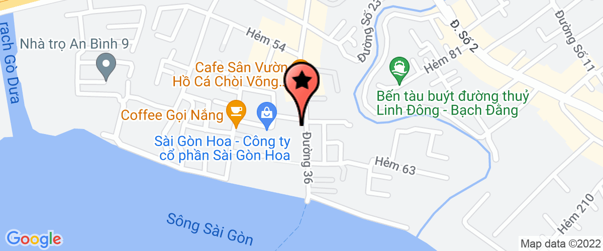 Map to Hung Thinh Phat Investment Construction Real Estate Consultancy Services Joint Stock Company