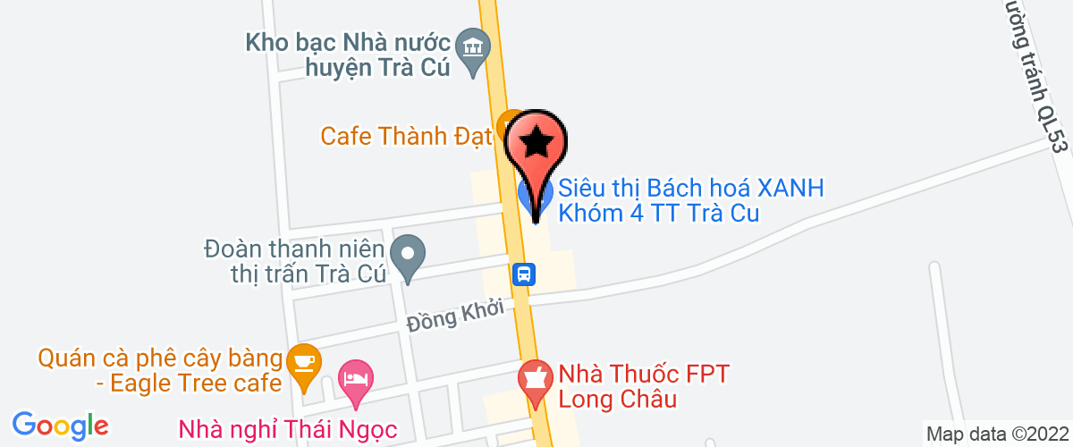 Bản đồ đến địa chỉ Phòng Y Tế Huyện Trà Cú
