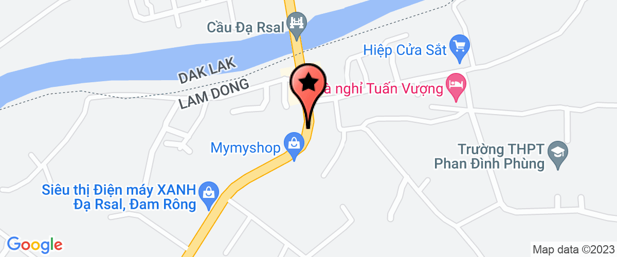 Bản đồ đến địa chỉ DNTN Cây Xăng Dầu Văn Thân