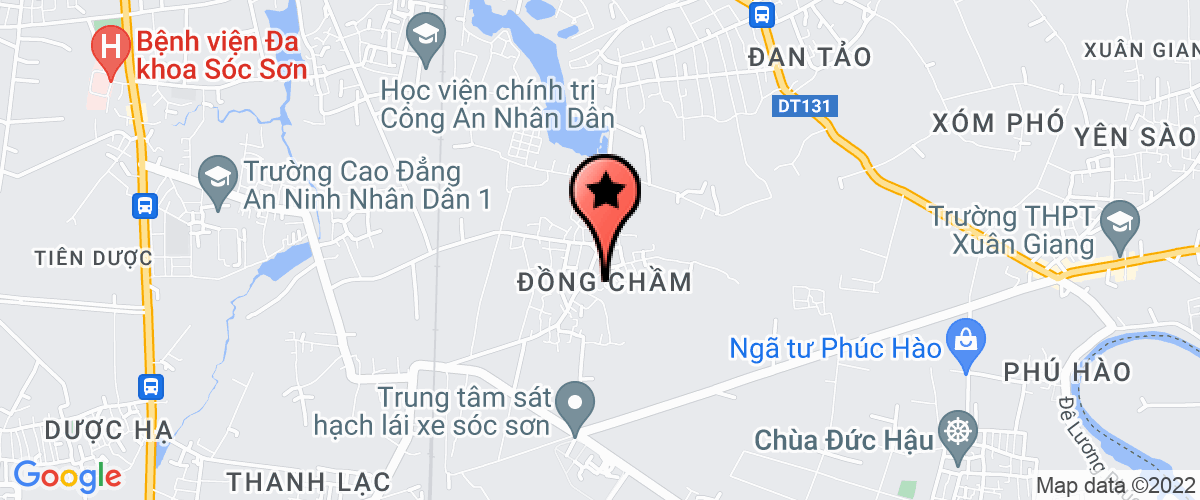 Map to Khanh Bao Construction and Trading Joint Stock Company