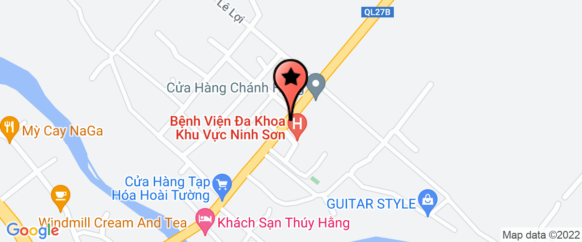 Map to Ninh Thuan Green Energy Company Limited
