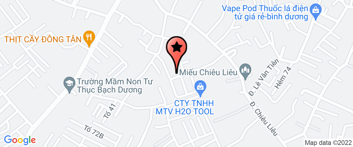 Bản đồ đến địa chỉ Công Ty TNHH Vật Tư Công Nghiệp Trịnh Gia