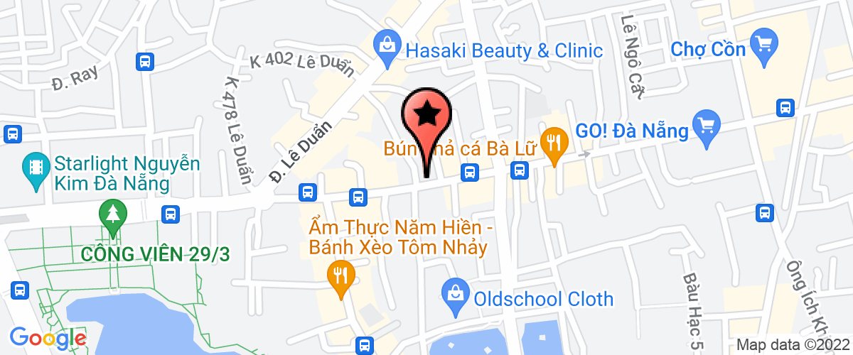 Map to Dai Gia Dinh Trade and Tourist Limited Company