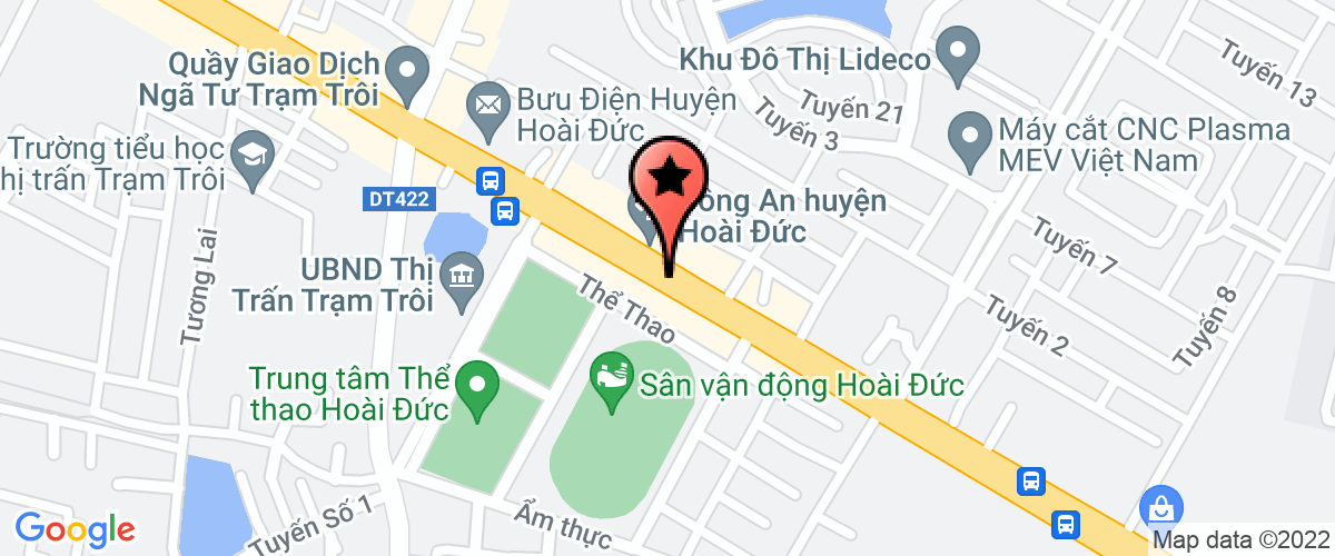 Bản đồ đến địa chỉ Công Ty TNHH Đầu Tư Sản Xuất - Thương Mại Lâm Phát