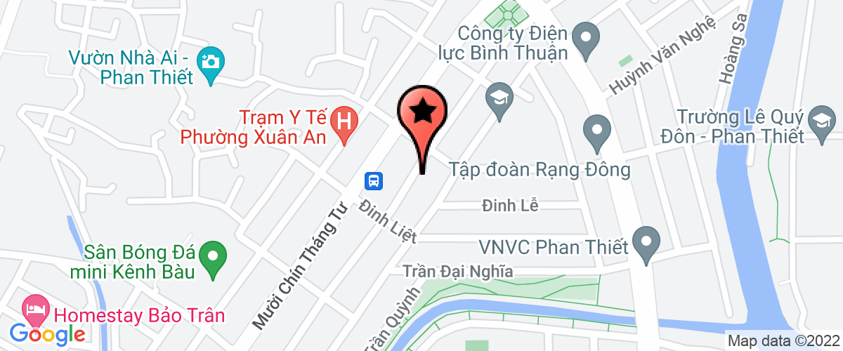 Map to Khanh Hai General Trade & Service Company Limited