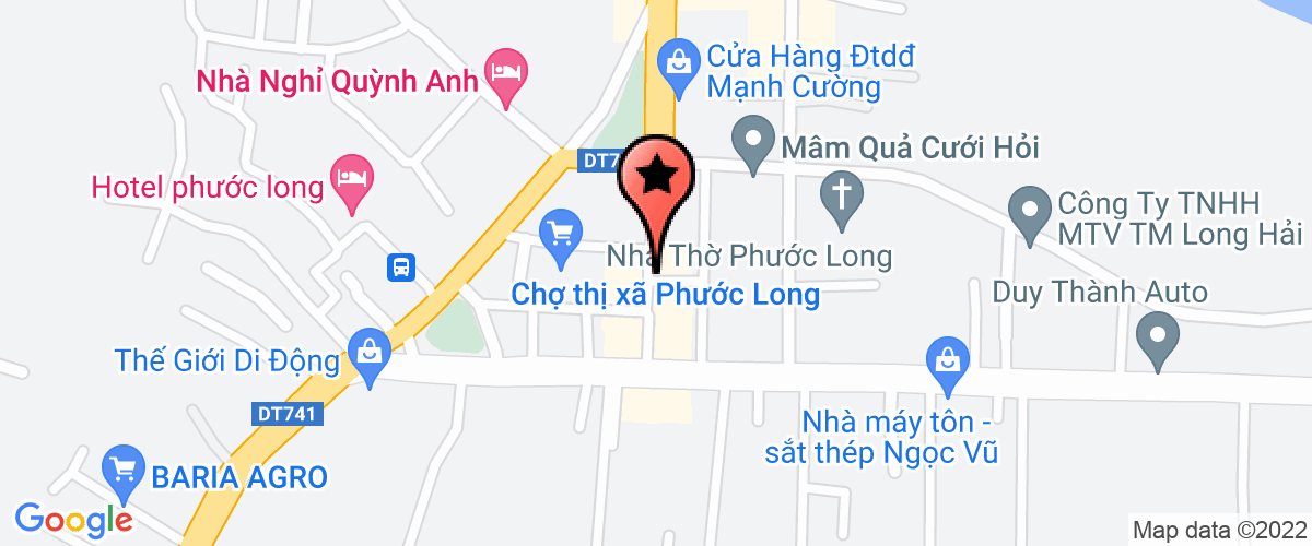 Bản đồ đến địa chỉ Công Ty TNHH Thương Mại - Sản Xuất Sao Mai