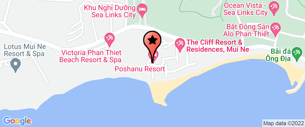 Bản đồ đến địa chỉ Công Ty TNHH Một Thành Viên Du Lịch Thể Thao Biển Phan Thiết