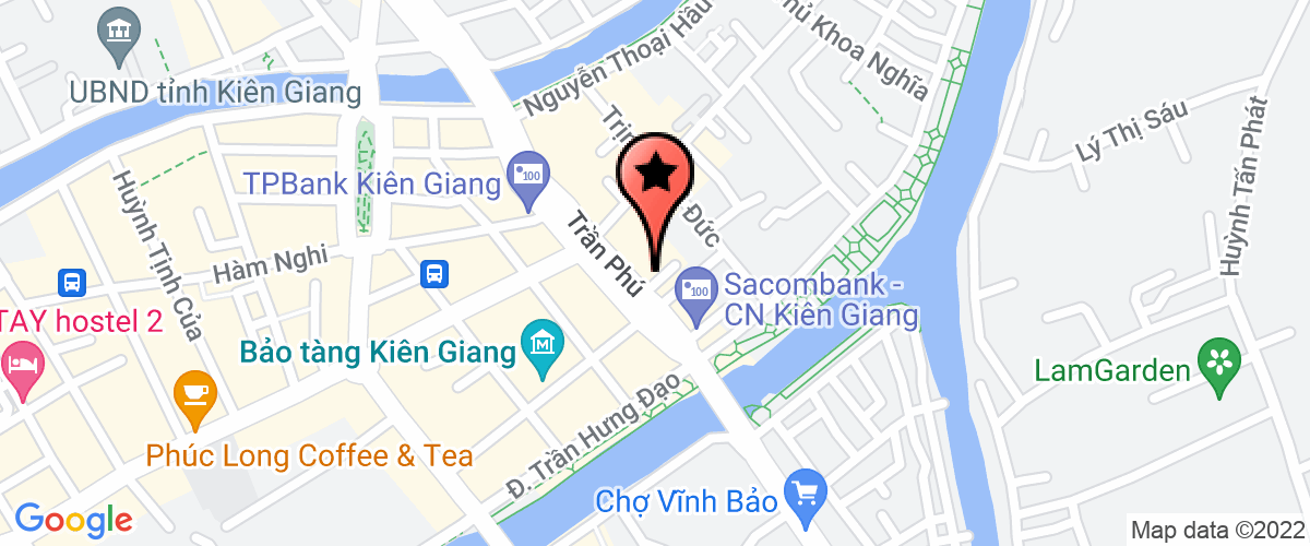 Bản đồ đến địa chỉ Công Ty TNHH Một Thành Viên Huỳnh Lý Kiên Giang