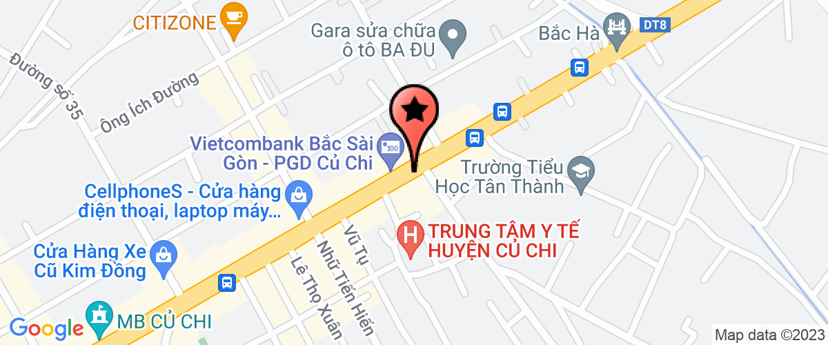 Bản đồ đến địa chỉ Công Ty TNHH Manaphar