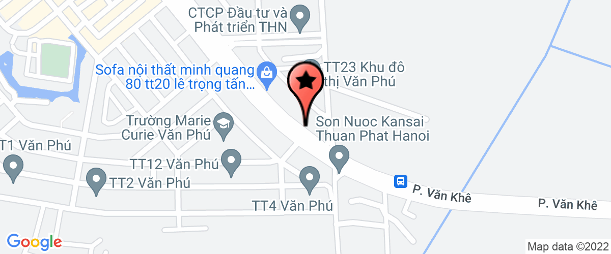 Map to An Thien Company Limited