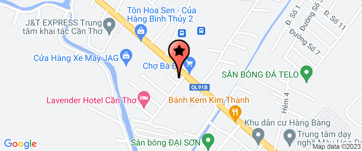 Bản đồ đến địa chỉ Công Ty TNHH Một Thành Viên Ngọc Lan Vy