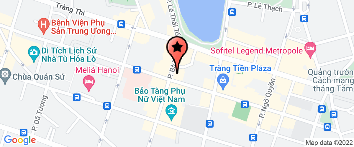 Bản đồ đến địa chỉ Công Ty Cổ Phần Việt Tiên Sơn Địa Ốc - Chi Nhánh Hà Nội