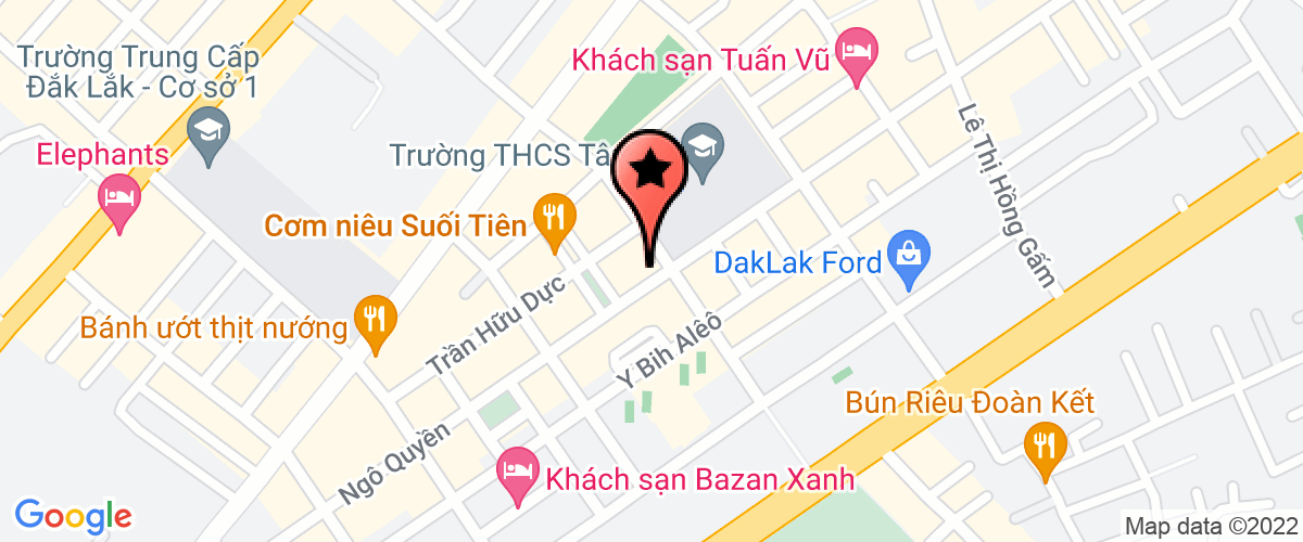 Bản đồ đến địa chỉ Công Ty TNHH Nam Thanh Ban Mê