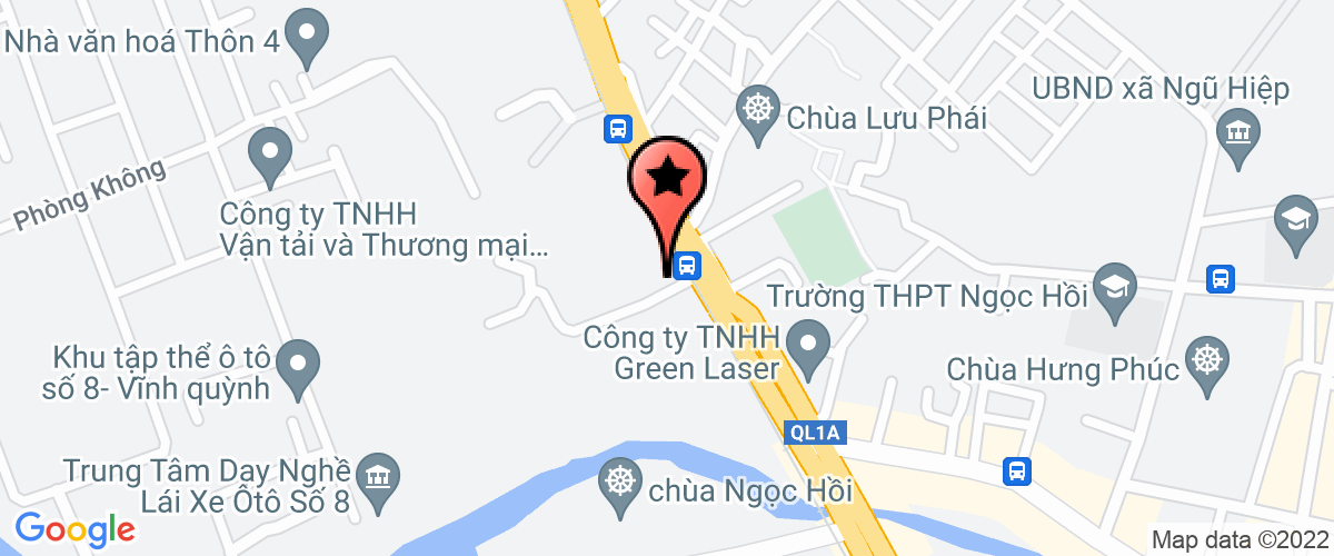 Map to Hong Anh Agricultural Products Development Joint Stock Company