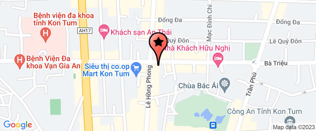 Bản đồ đến địa chỉ Công Ty TNHH Một Thành Viên Kts Kon Tum