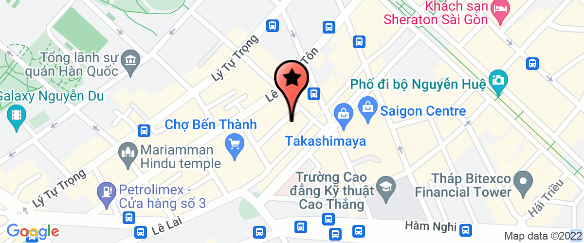 Bản đồ đến địa chỉ Công Ty TNHH Một Thành Viên Khách Sạn Up Town