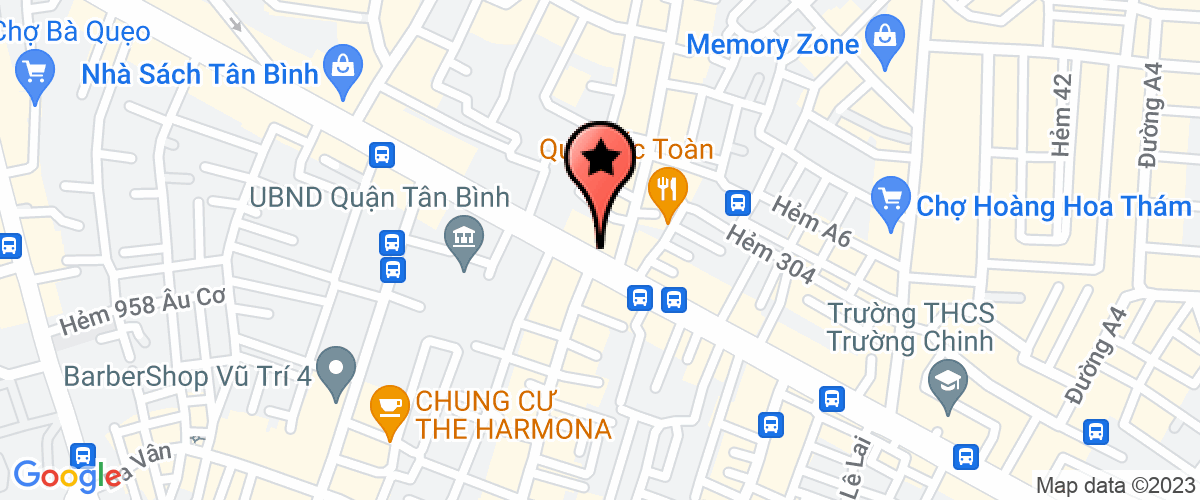 Bản đồ đến địa chỉ Liên Đoàn Lao Động Quận Tân Bình