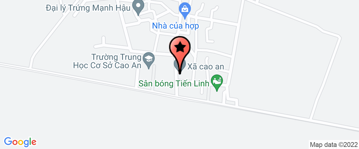 Bản đồ đến địa chỉ Hợp tác xã kinh doanh điện xã Cao An