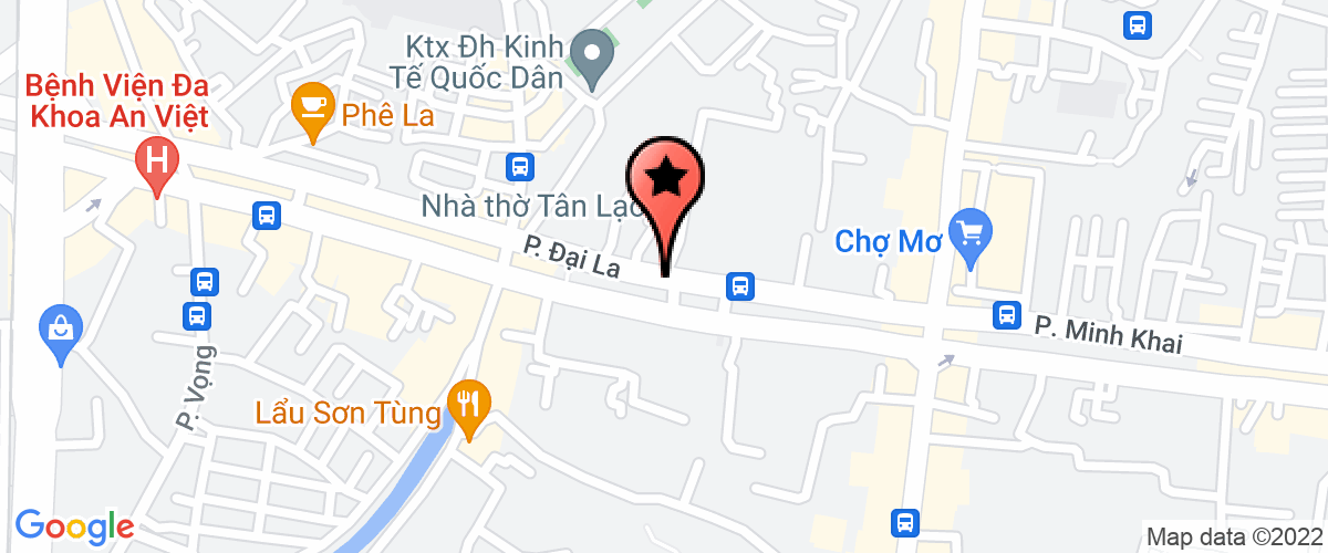 Bản đồ đến địa chỉ Công Ty TNHH Thương Mại Tổng Hợp Đặng Lê