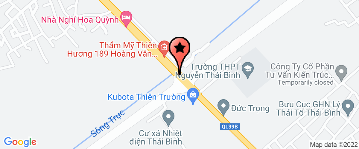 Bản đồ đến địa chỉ Công Ty TNHH Đầu Tư Thương Mại Thiên Trường