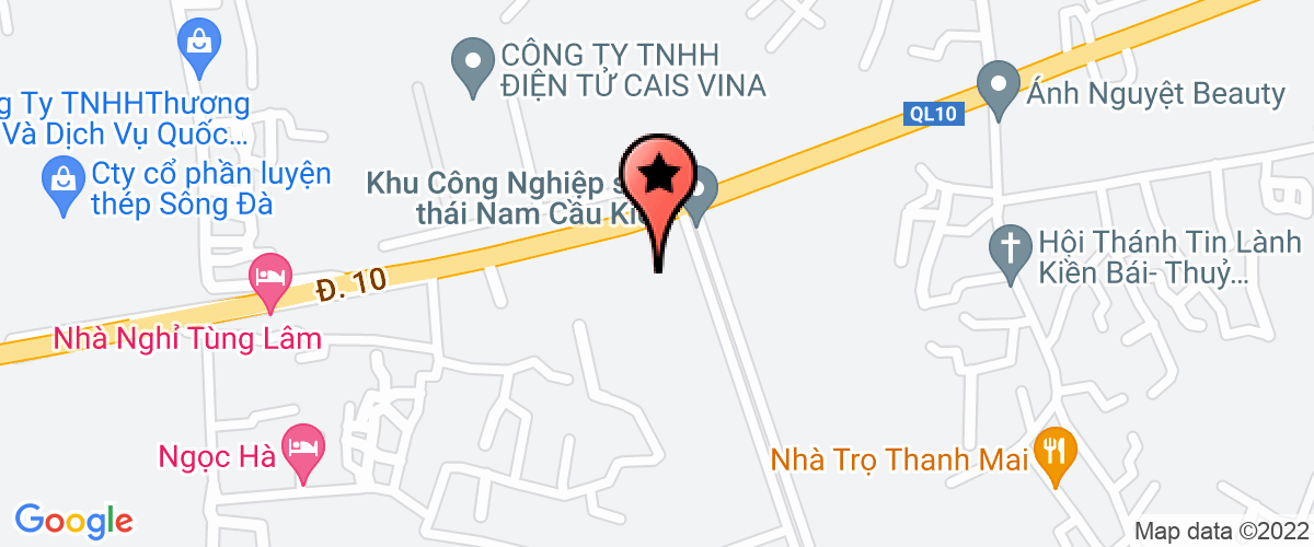 Bản đồ đến địa chỉ Công Ty TNHH Sản Xuất Và Thương Mại Hsi Việt Nam