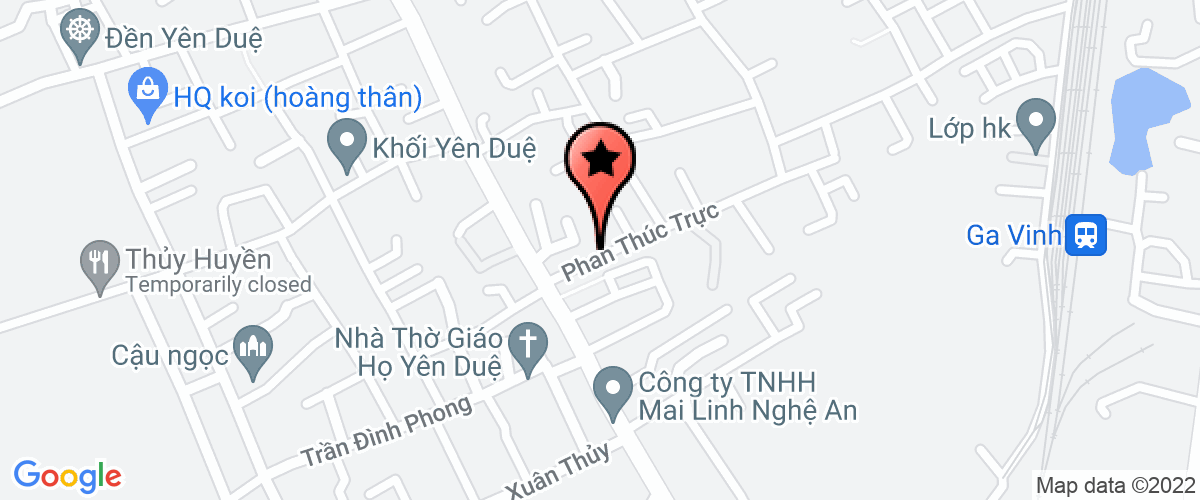 Bản đồ đến địa chỉ Công Ty TNHH TM Vận Tải Hoàng Hà
