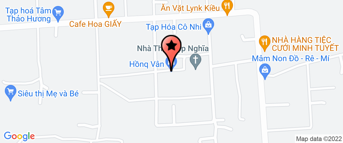 Bản đồ đến địa chỉ Công Ty Trách Nhiệm Hữu Hạn Thành Công Bt