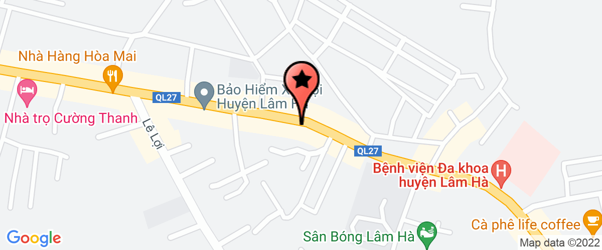 Map to Tam Binh Coffee Limited Company