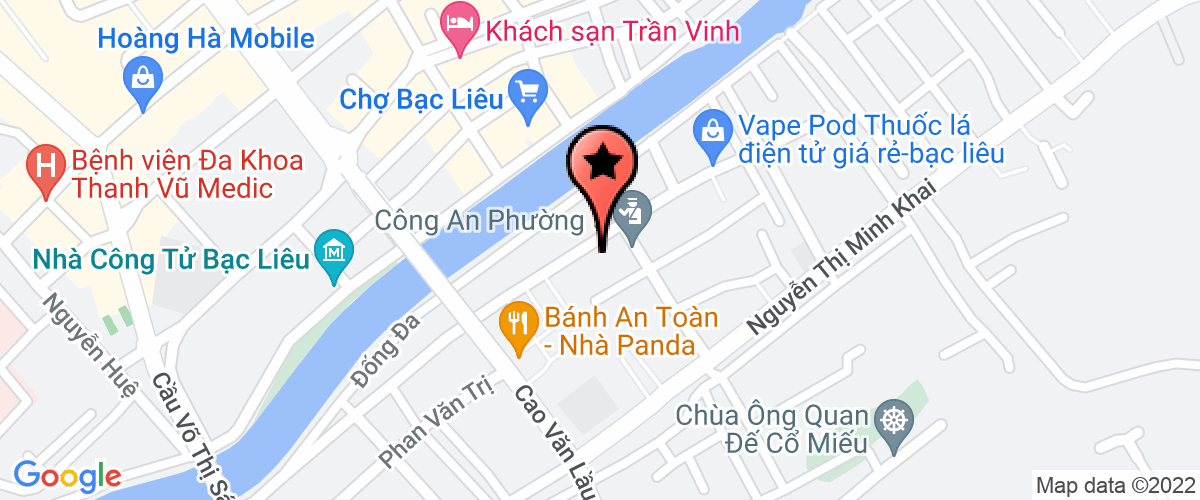 Map to Thao An Vinh Company Limited