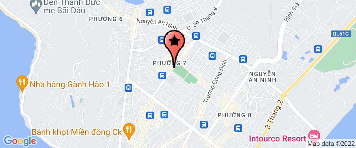 Bản đồ đến địa chỉ Công Ty Cổ Phần Tập Đoàn Sen Việt - Chi Nhánh Vũng Tàu