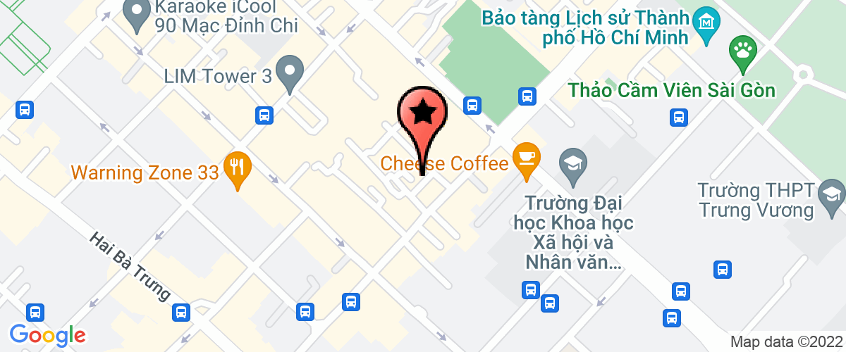 Map to Moc Dan Binh Company Limited