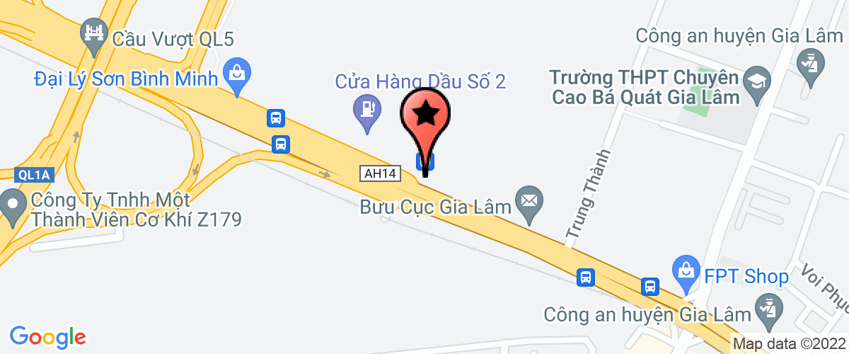 Bản đồ đến địa chỉ Công Ty TNHH Việt Nhất Hà Nội
