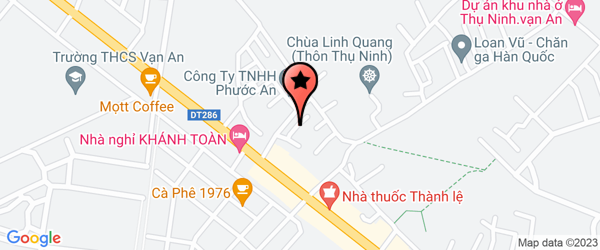 Bản đồ đến địa chỉ Công Ty TNHH Thương Mại Và Dịch Vụ Aia Bắc Ninh