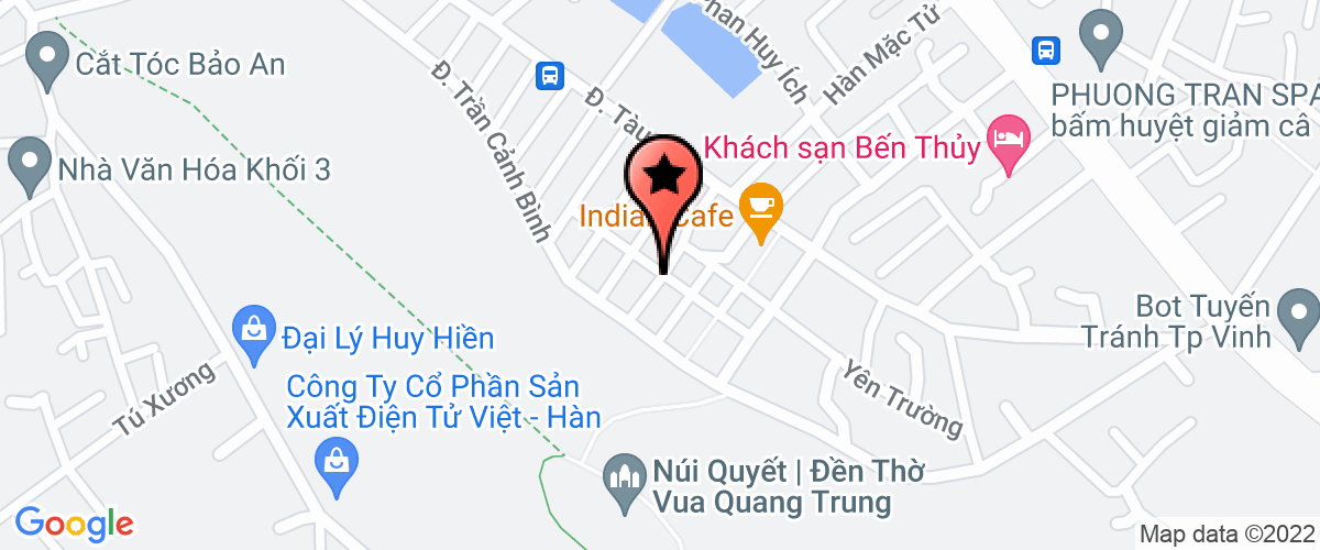 Bản đồ đến địa chỉ Công Ty TNHH Thương Mại Thiều Quang